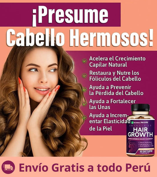 RAINBOW NUTRIENTS – ADVANCED HAIR GROWTH